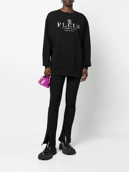 Logo-Print Crew-Neck Sweatshirt