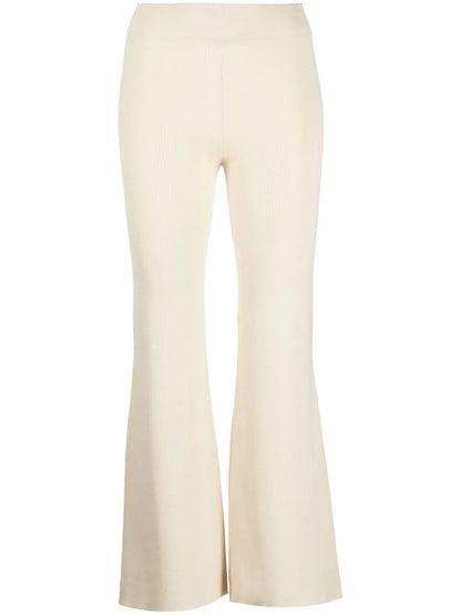 Flared Knitted Pants