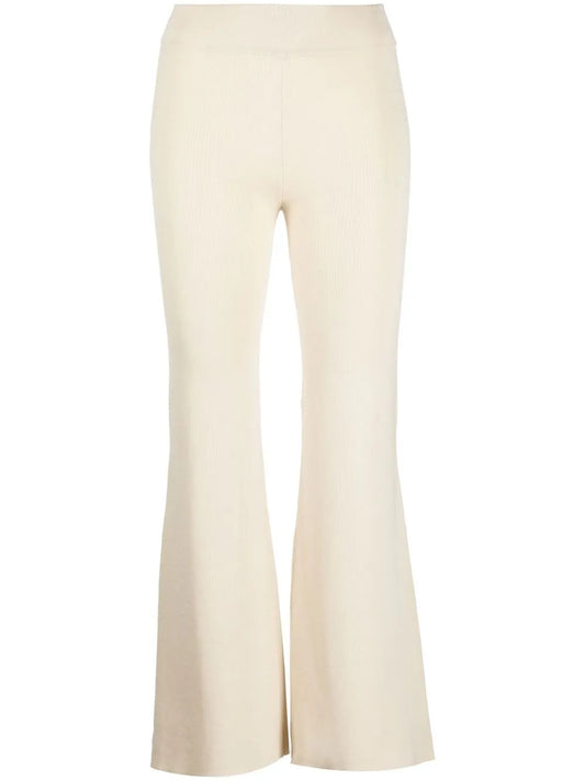 Flared Knitted Pants
