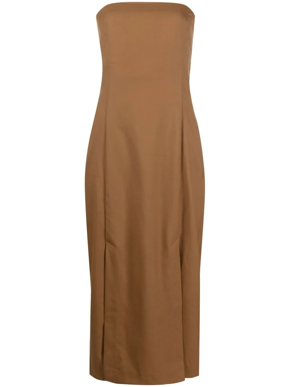Strapless Midi Dress