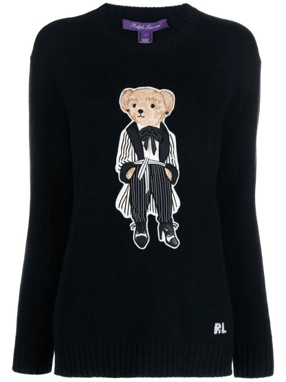 Cinema Bear Cashmere Jumper