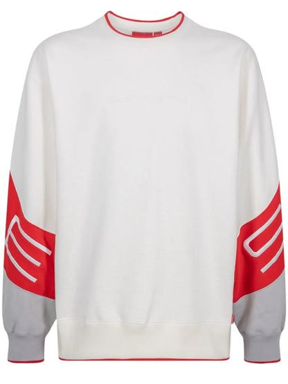 Embroidered-Logo Crew-Neck Sweatshirt