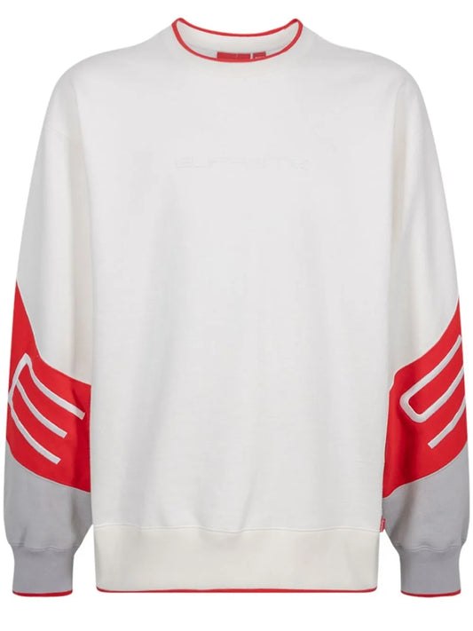 Embroidered-Logo Crew-Neck Sweatshirt