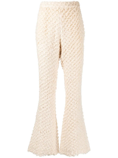 Knit Flare Lounge Trousers