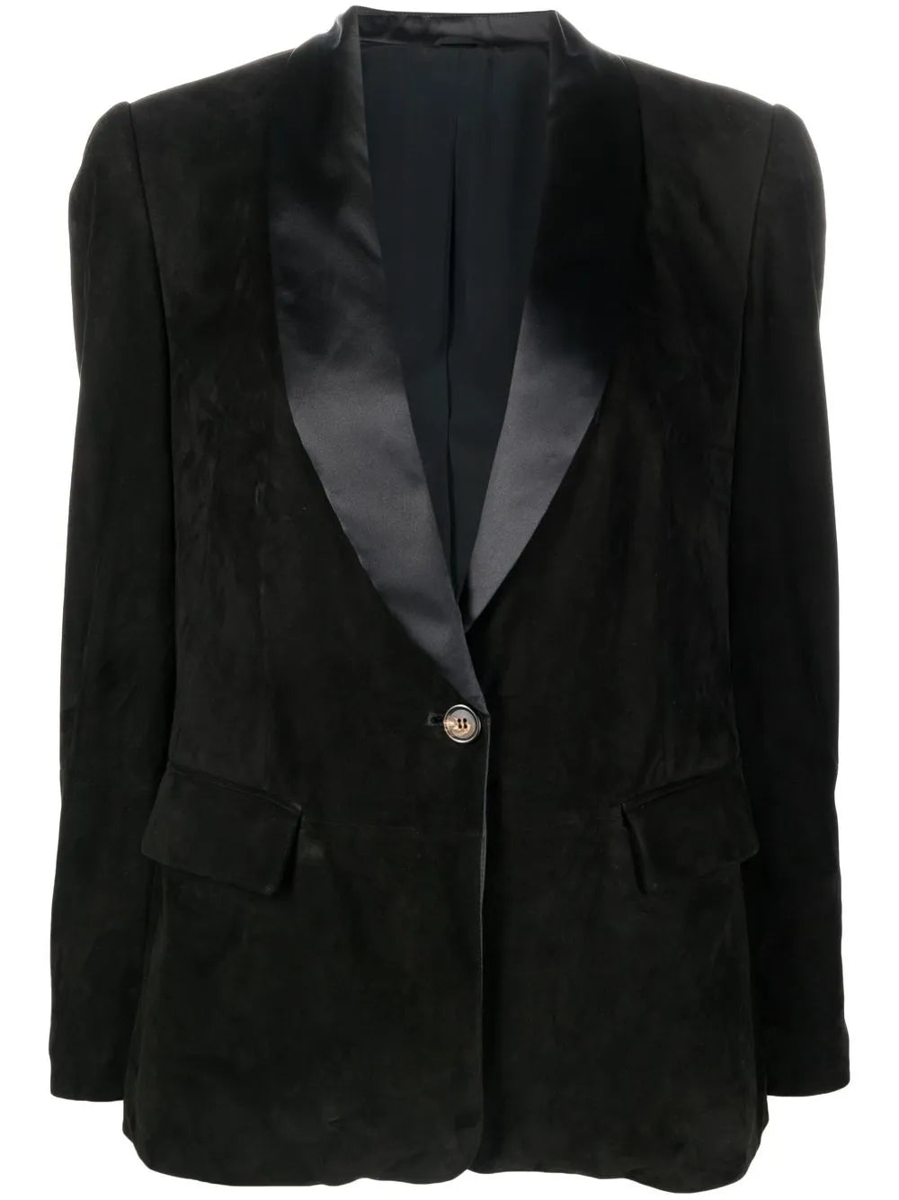 Single-Breasted Tailored Blazer