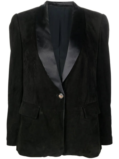 Single-Breasted Tailored Blazer