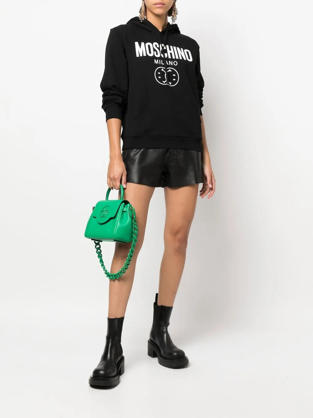 Logo-Print Organic Cotton Hoodie