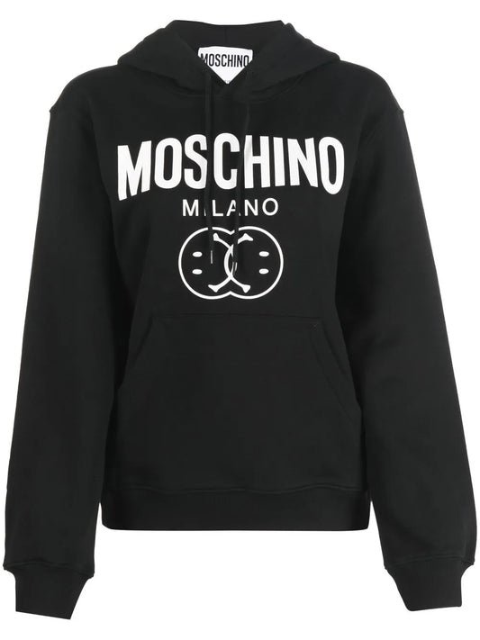 Logo-Print Organic Cotton Hoodie