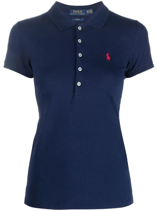 Julie Logo-Embroidered Polo Shirt