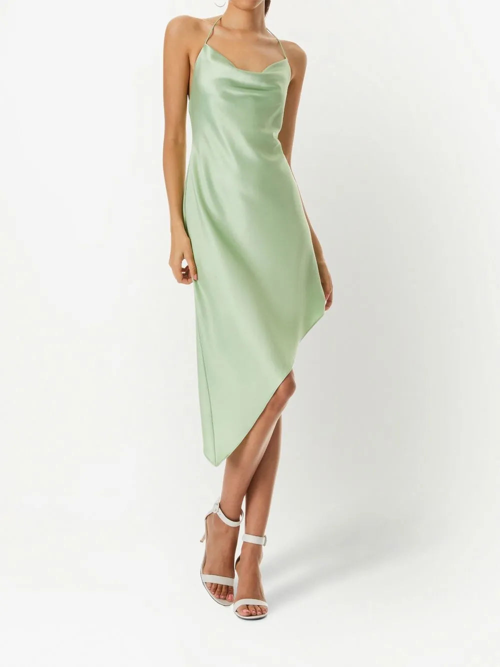 Harmony Asymmetric Slip Dress