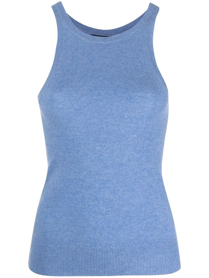 Sleeveless Cashmere Vest