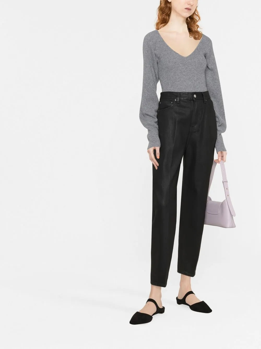 Cropped Tapered Jeans