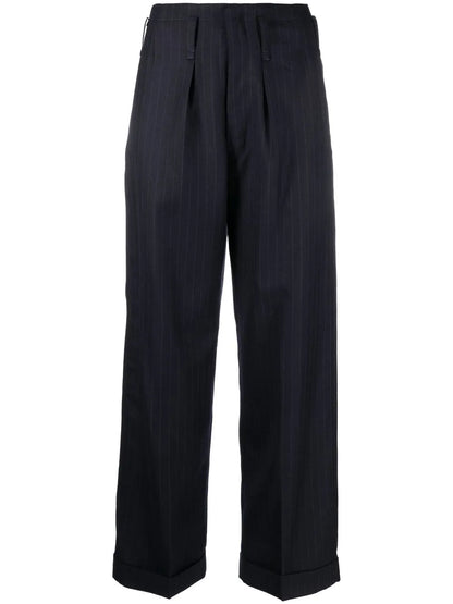 Janet Pinstripe Trousers