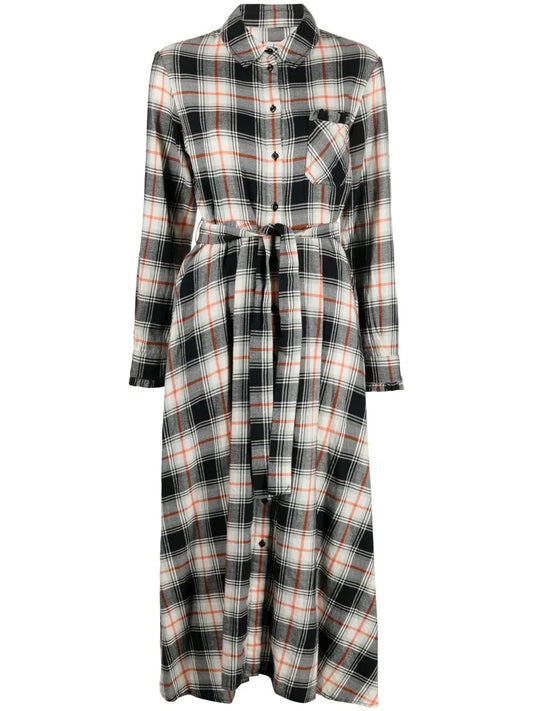 Check Shirt Dress
