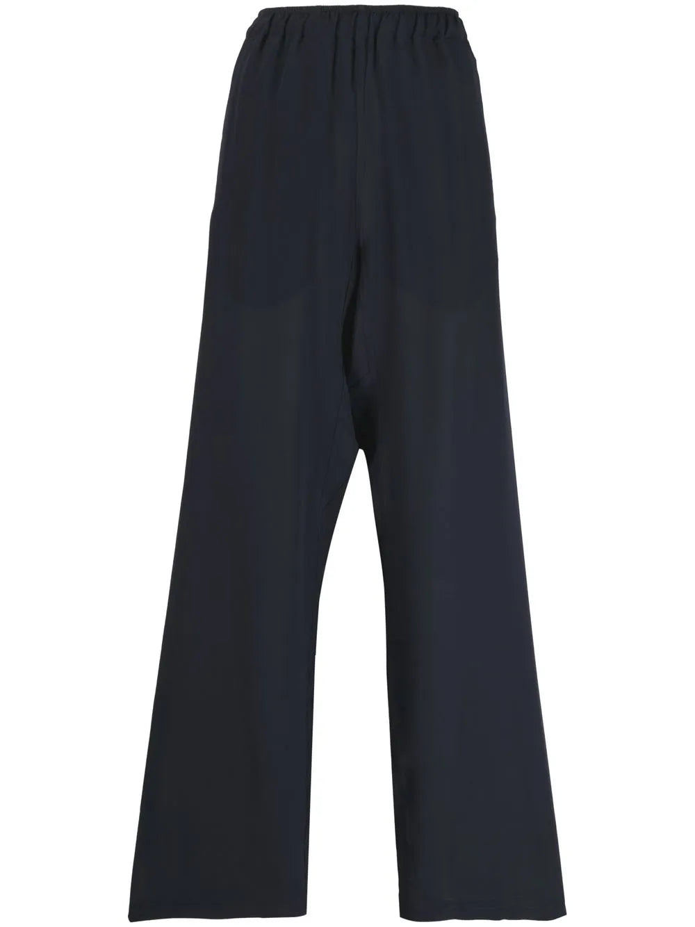 Wide-Leg High-Waisted Trousers