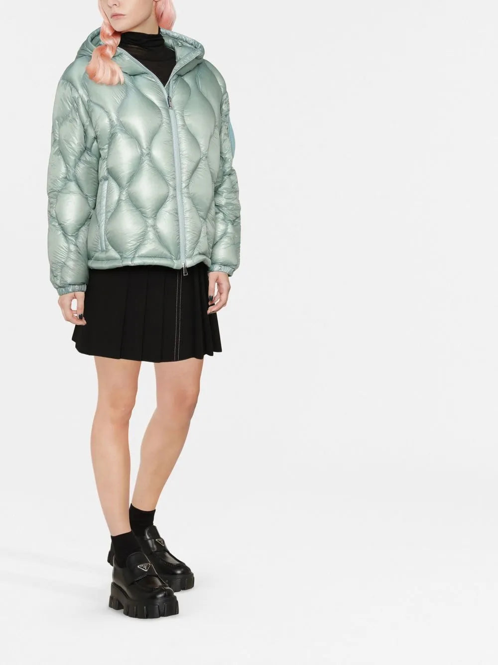 Padded Zip-Fastening Jacket