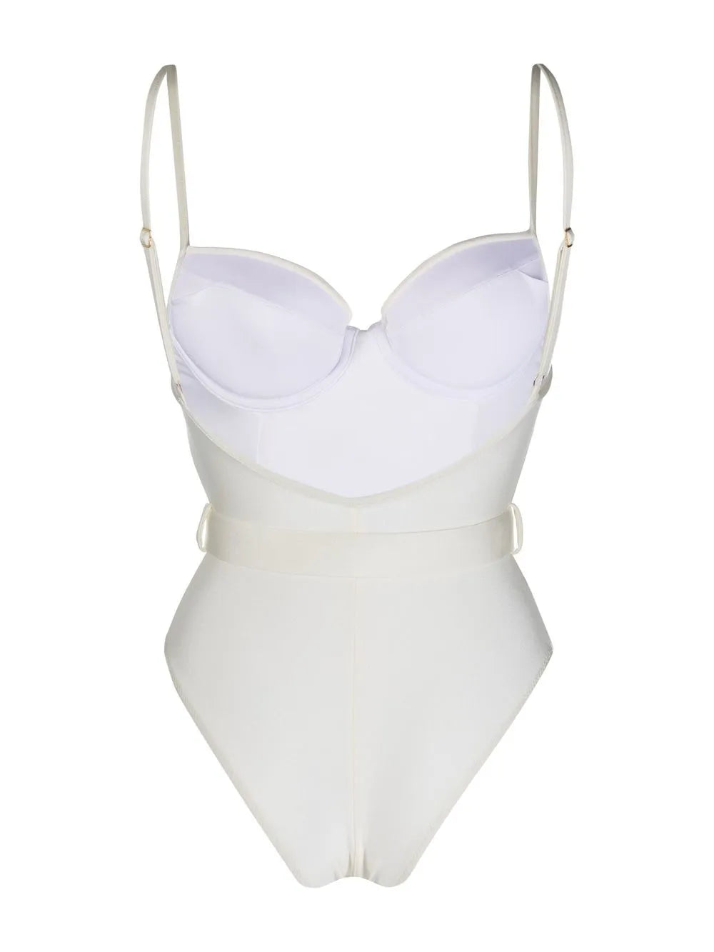 Belted Sweetheart Swimsuit