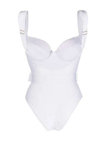 Belt-Detail Swimsuit