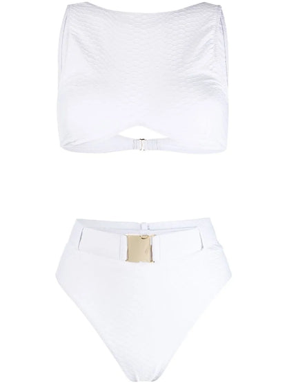 Belted High-Rise Bikini