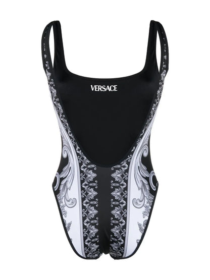 Baroque Pattern-Print Swimsuit