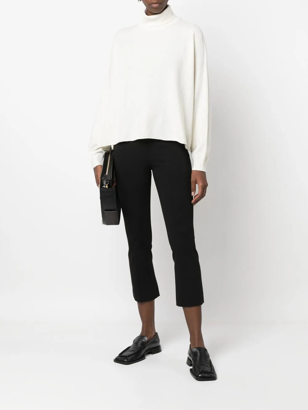 Cropped Tailored Trousers