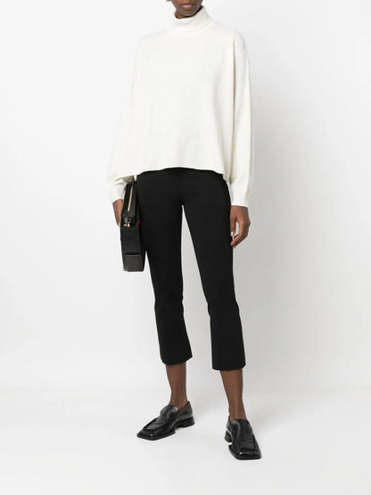 Cropped Tailored Trousers