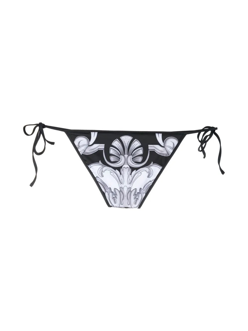 Baroque Pattern-Print Bikini Bottoms