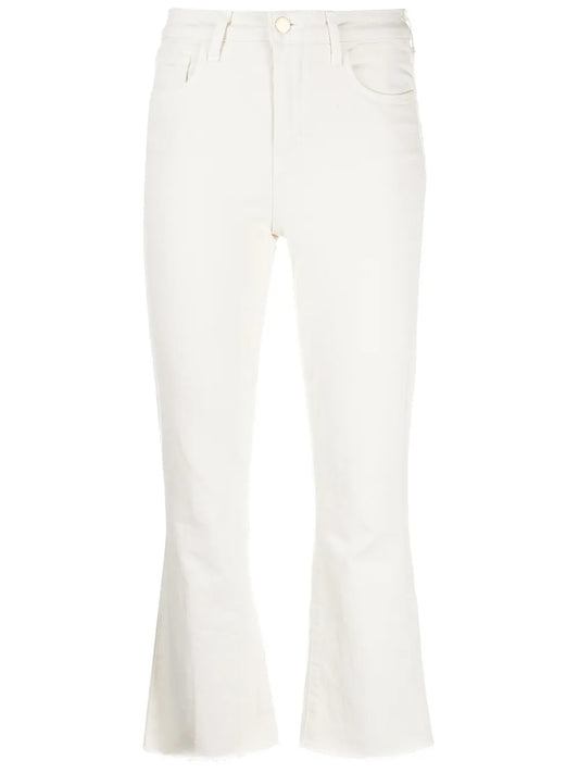Kendra Cropped Flared Jeans