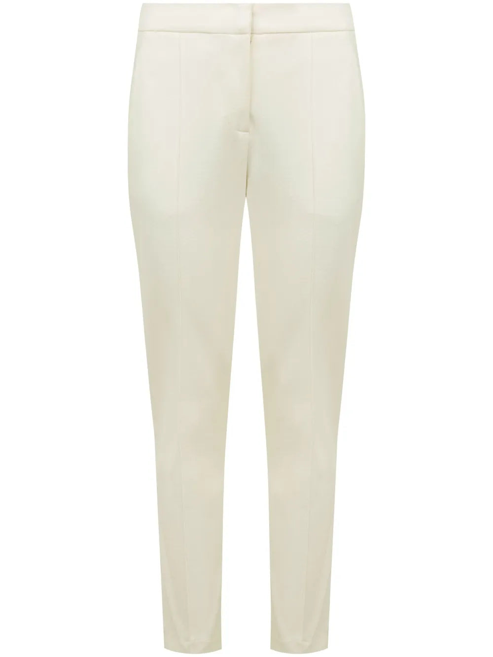 High-Rise Cropped Tailored Trousers