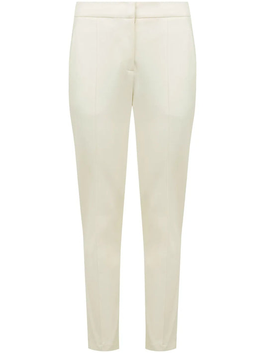 High-Rise Cropped Tailored Trousers