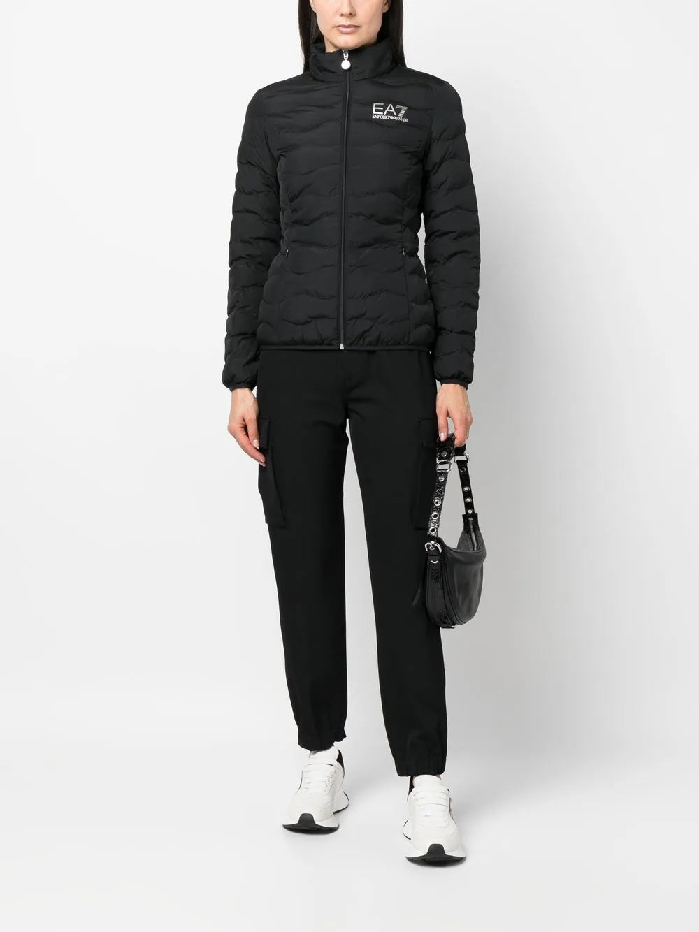 Logo-Print Puffer Jacket