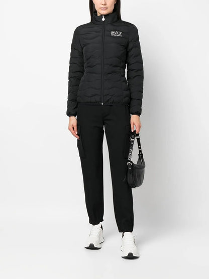 Logo-Print Puffer Jacket