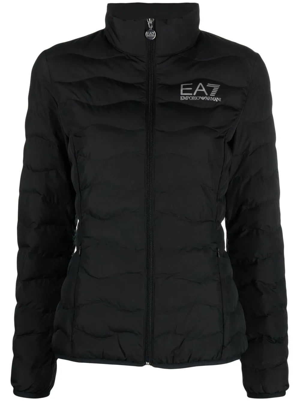 Logo-Print Puffer Jacket