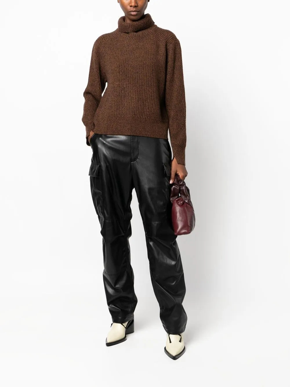Pierce Cashmere Turtleneck Sweater
