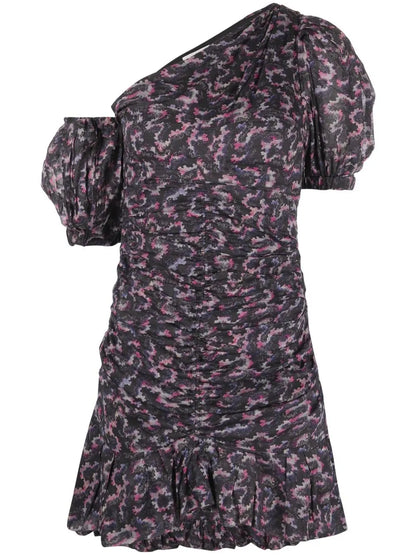 Lecia Asymmetric Mini Dress