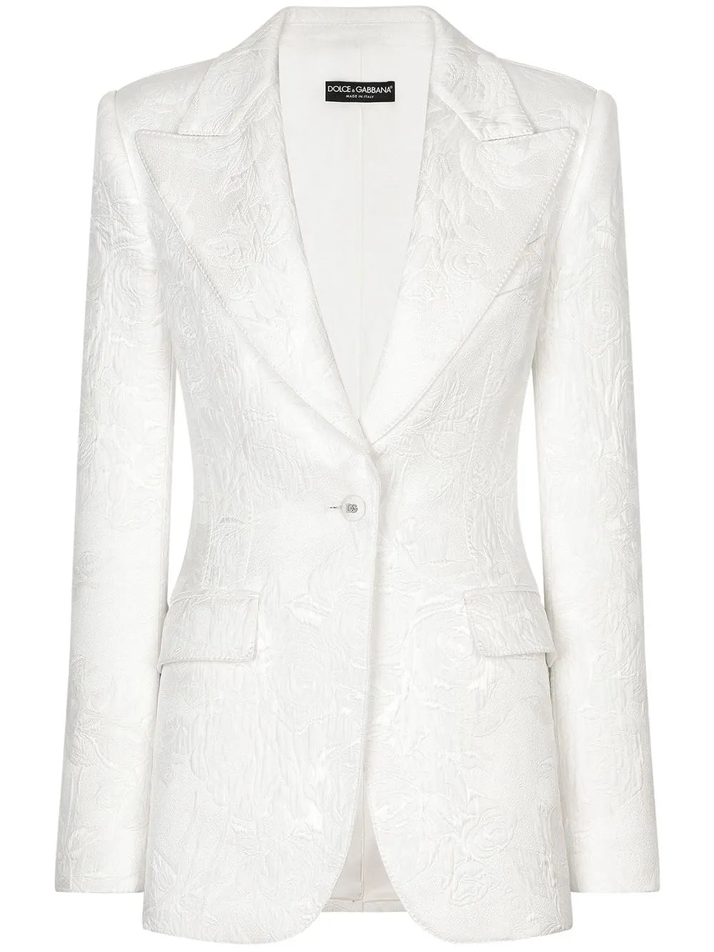 Turlington Floral-Brocade Blazer