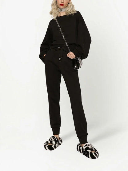Logo-Embossed Cotton Sweatshirt