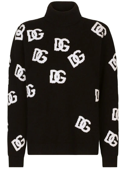 Dg-Logo Virgin Wool Jumper