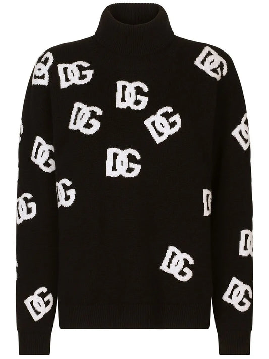 Dg-Logo Virgin Wool Jumper