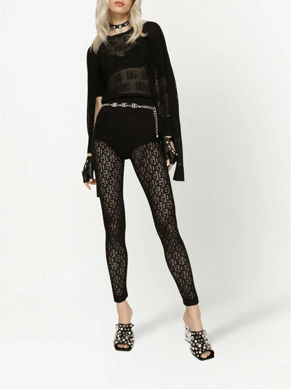 Dg-Logo Jacquard Jumper