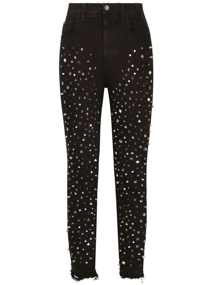 Audrey Studded Skinny Jeans