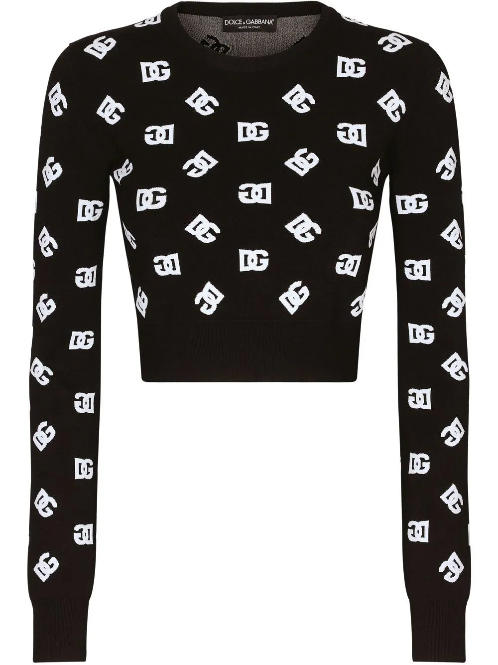 Dg-Logo Jacquard Sweater