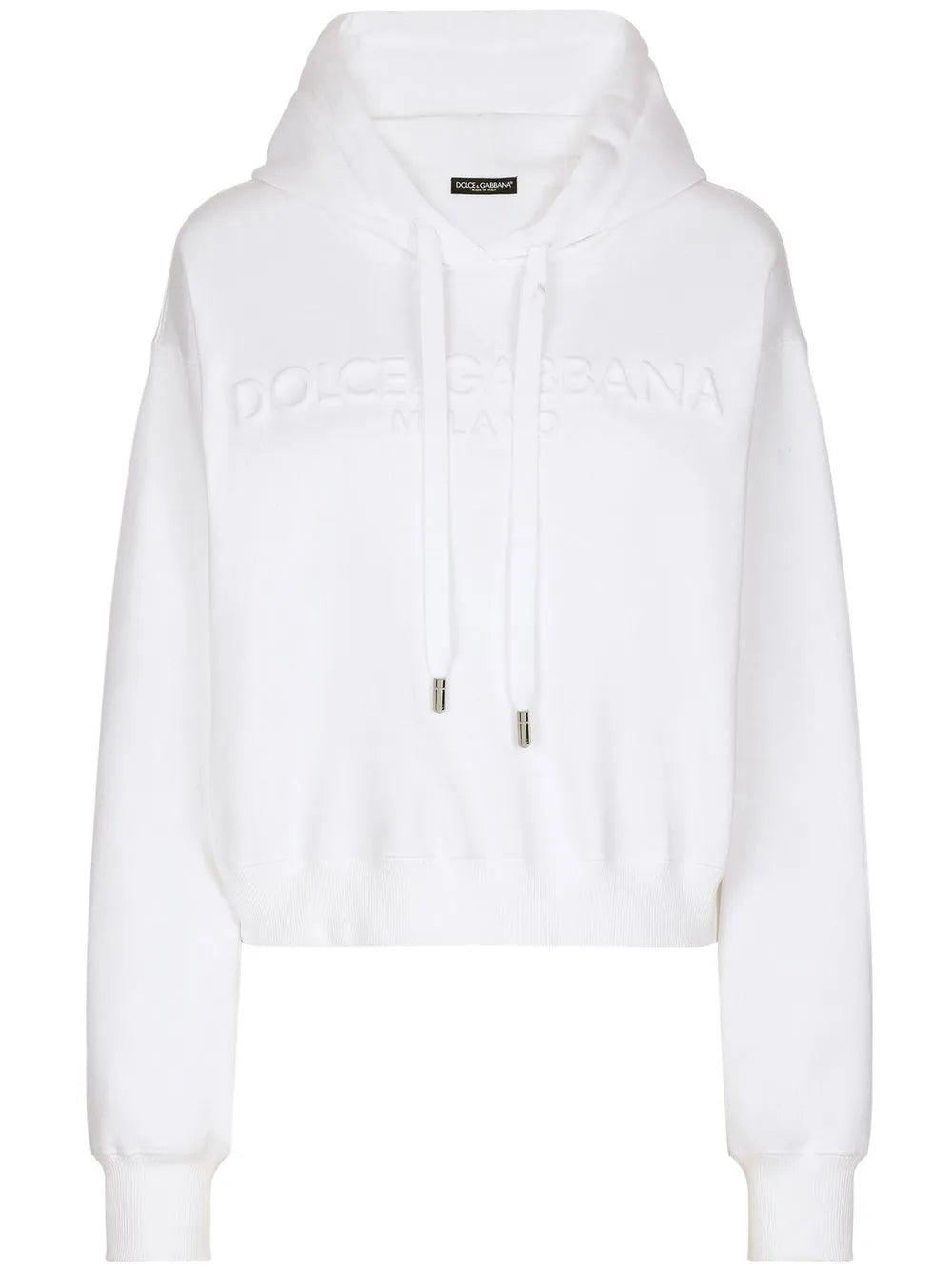 Logo-Embossed Drawstring Hoodie