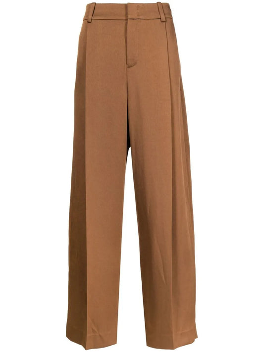 Tailored Wide-Leg Trousers