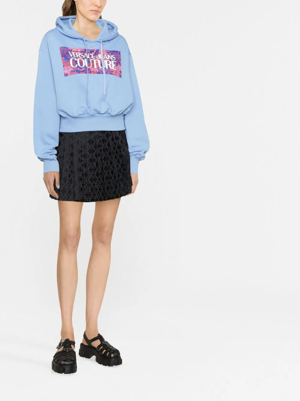 Logo-Print Cotton Hoodie