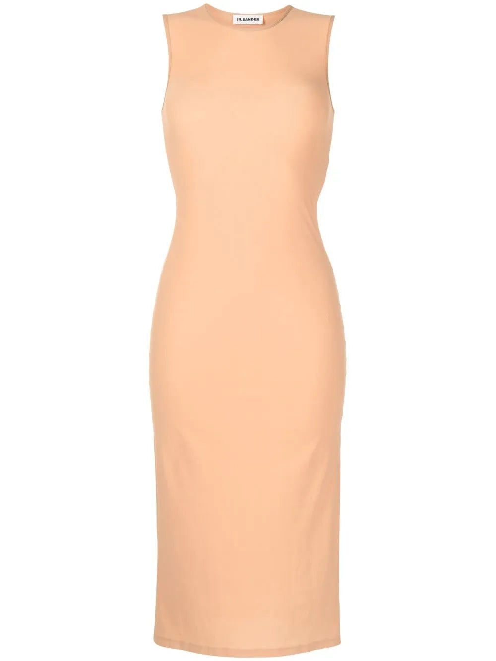 Round Neck Sleeveless Maxi Dress