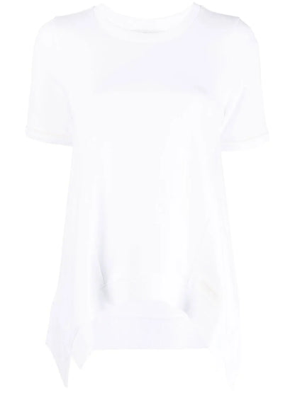 Waterfall-Hem T-Shirt