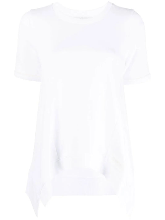 Waterfall-Hem T-Shirt