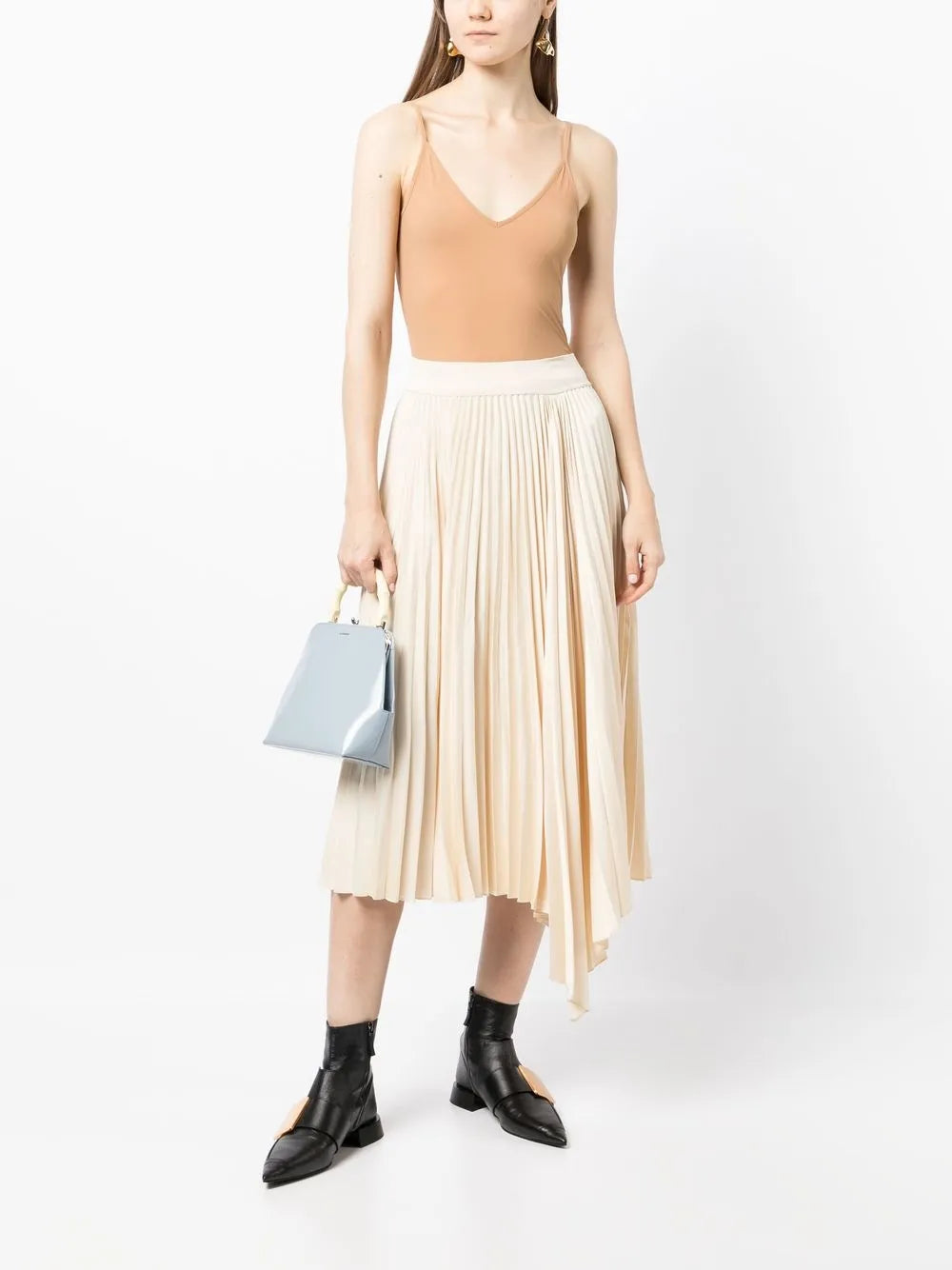 V-Neck Sleeveless Top