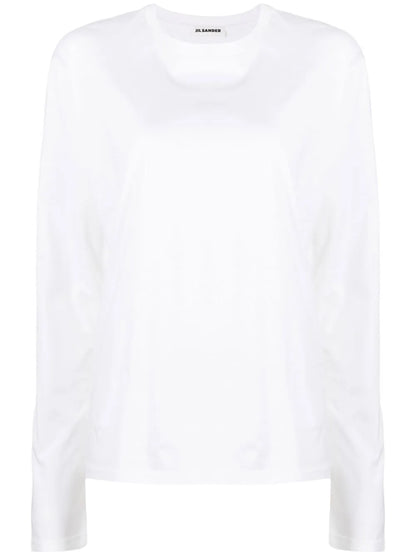 Crew Neck Long-Sleeved T-Shirt